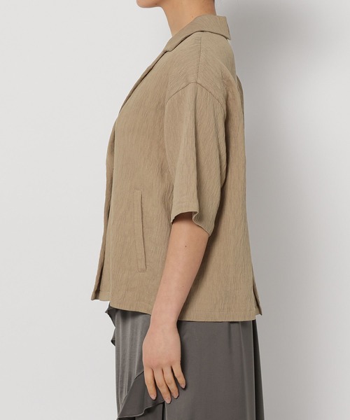 「mysty woman」 ジャケット FREE ダークベージュ レディース_画像9