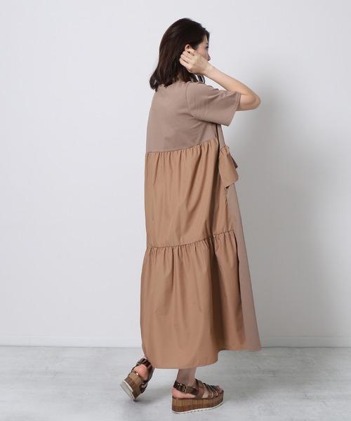 「Re.Verofonna」 半袖ワンピース 38 ブラック レディース_画像9