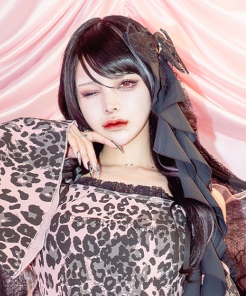 AVENCHUMU ヘアクリップ Devil ribbon lace headdress : ZOZOTOWN