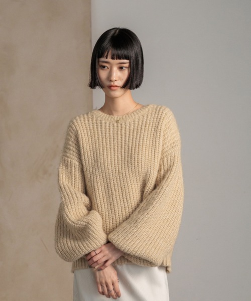 LOWRYS FARM（ローリーズファーム） ニット セーター スパンコール