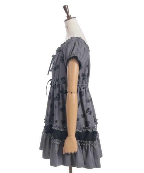 axes femme（アクシーズ ファム） チュニック フロッキーローズ