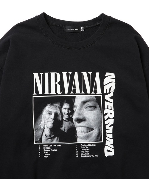 GOOD ROCK SPEED グッドロックスピード　NIRVANA スウェット GOOD ROCK SPEED（グッドロックスピード） トレーナー スウェット