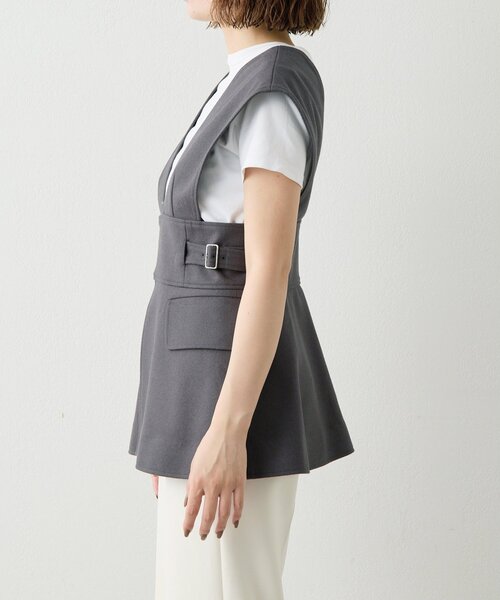 Whim Gazette（ウィム ガゼット） ベスト ジレ メルトンベスト