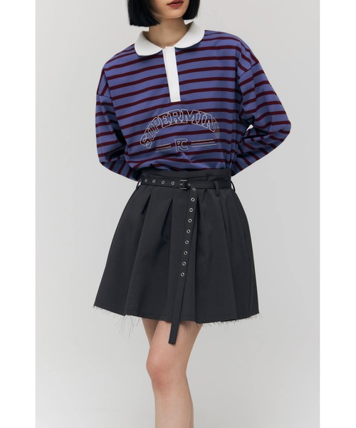 FELICITY（フェリシティ） スカート Belted Flare Skirt : ZOZOTOWN