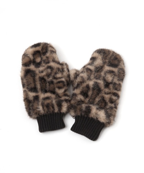 GLOBAL WORK（グローバルワーク） 手袋 紐付き洗えるファーミトン