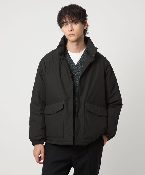 UNITED ARROWS ADSダウンコート　BLACK UNITED ARROWS（ユナイテッドアローズ） ダウンジャケット ダウン ADS