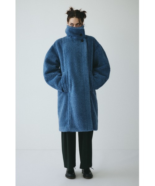 HeRIN.CYE コート アウター Stand collar boa coat スタンドカラー