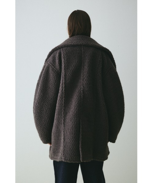 HeRIN.CYE コート アウター Stand collar boa coat スタンドカラー
