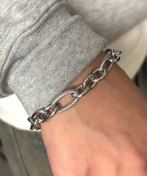   ブレスレット ブレスレット 「ZOZO限定」 ツイストロープ チェーンブレスレット