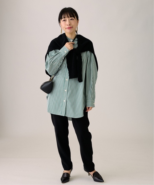 「journal standard L'essage」 イージーパンツ FREE グリーン レディース_画像8