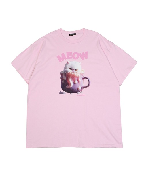 MILKBOY（ミルクボーイ） tシャツ 半袖 CAT CUP Tシャツ レディース