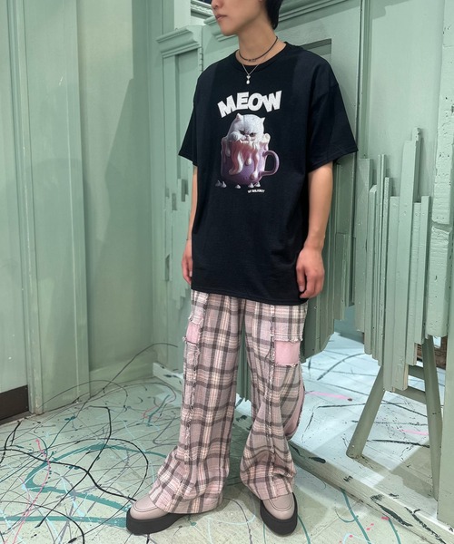 MILKBOY（ミルクボーイ） tシャツ 半袖 CAT CUP Tシャツ レディース