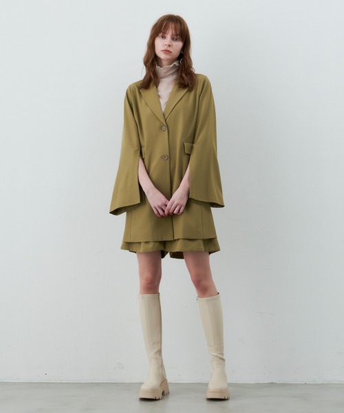 「LA BELLE ETUDE」 ショートパンツ FREE ライトグリーン レディース_画像3