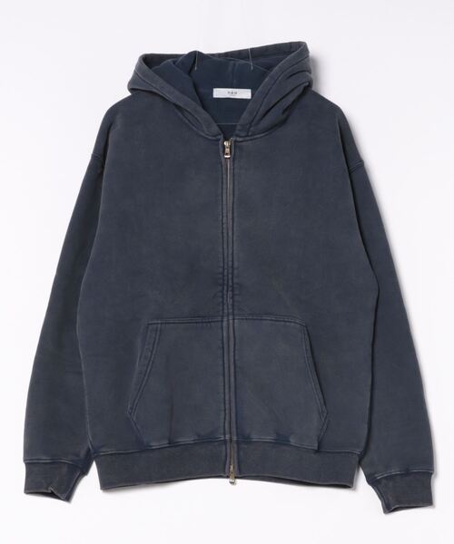 「aimoha」 プルオーバーパーカー SMALL ネイビー メンズ_画像4