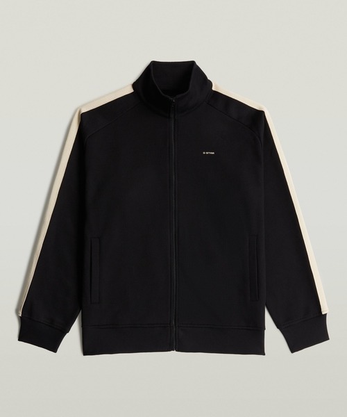 G-STAR RAW ジャージ Track Sweater Jacket/スリーブラインスウェット
