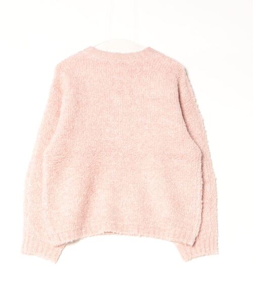 「gina tricot」 長袖ニット M ピンク レディース_画像3