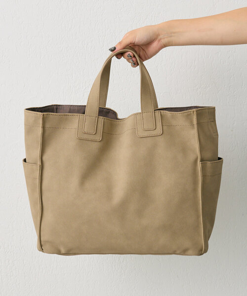 「ear PAPILLONNER」 トートバッグ FREE グレイッシュベージュ レディース_画像2