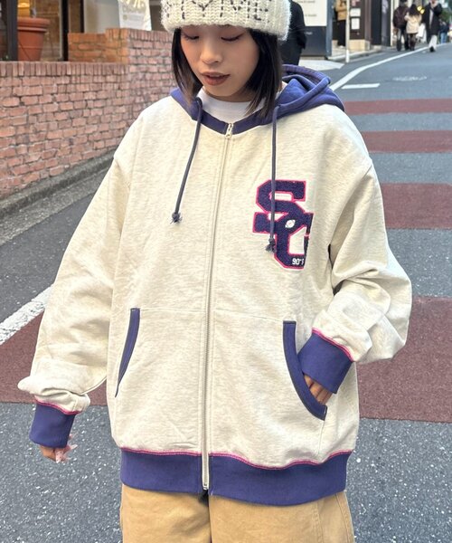最終お値下げ！レザレクション茶パーカーＬ SOUNDSGOOOOD（サウンズグッド） パーカー 「SOUNDS GOOOOD」サガラ