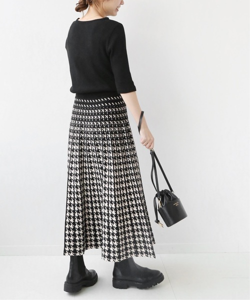 「Torrazzo Donna」 ニットスカート FREE ブラック レディース_画像3