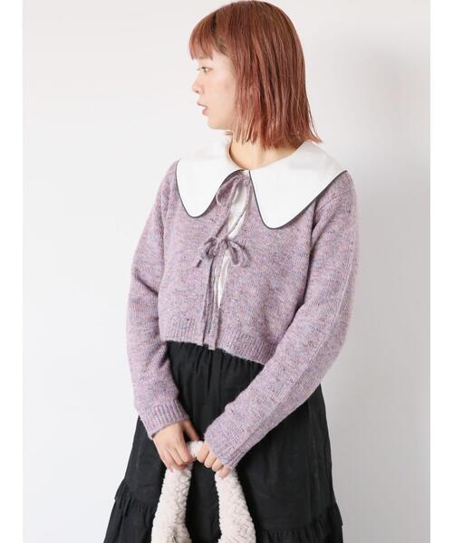 「ehka sopo」 長袖ブラウス F オフホワイト レディース_画像5