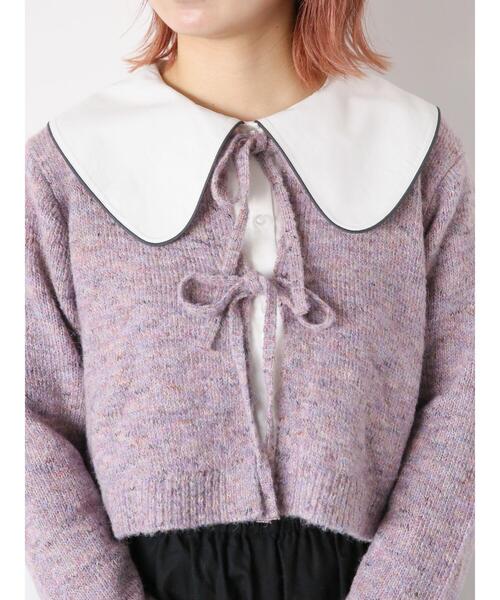 「ehka sopo」 長袖ブラウス F オフホワイト レディース_画像6