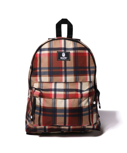 A BATHING APE（アベイシングエイプ） リュック FREE レッド メンズ
