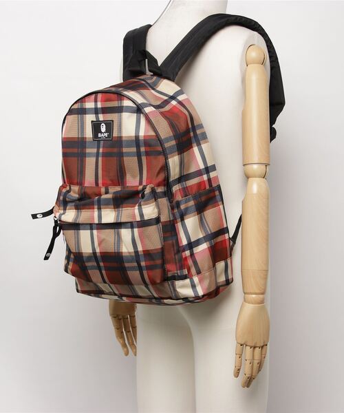 A BATHING APE（アベイシングエイプ） リュック FREE レッド メンズ