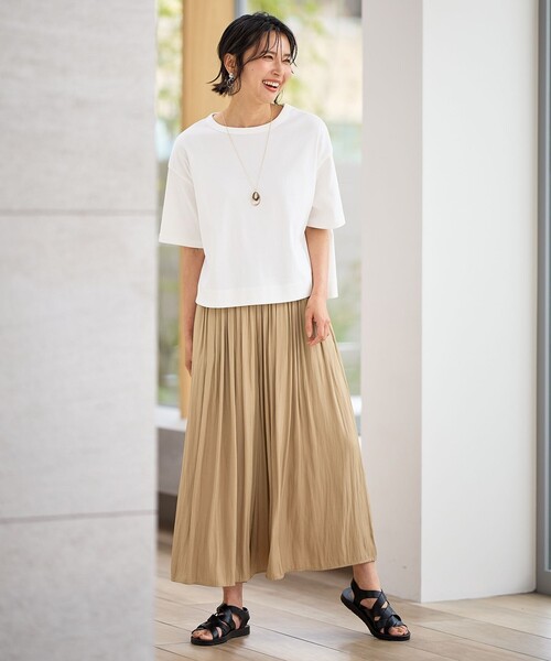 「ANY」 イージーパンツ 4 ブラック レディース_画像4