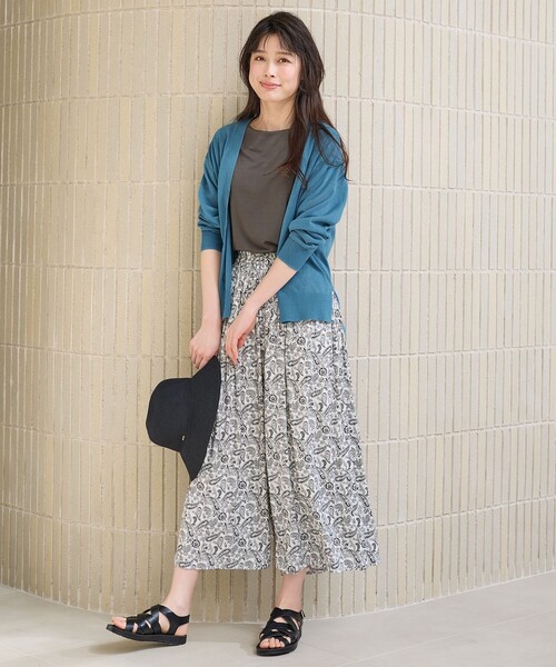 「ANY」 イージーパンツ 4 ブラック レディース_画像7