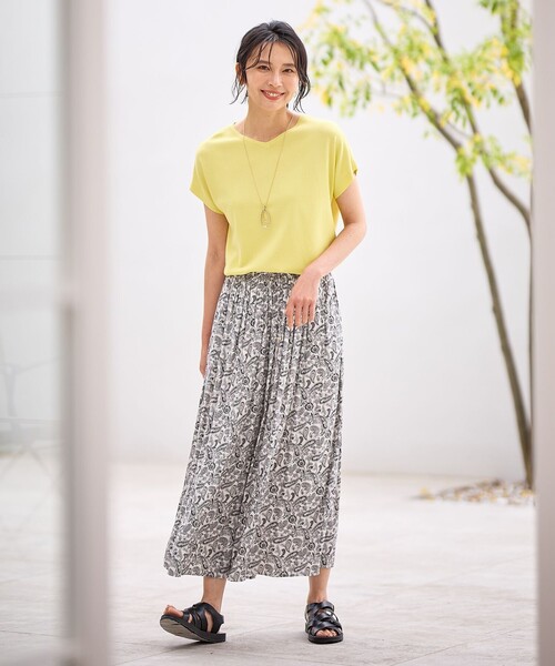 「ANY」 イージーパンツ 4 ブラック レディース_画像9