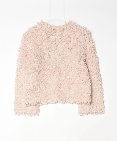 「CYNTHIA ROWLEY」 ニットカーディガン 2 ベージュ レディース_画像2