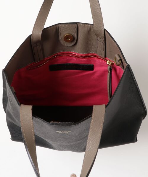 「VIOLAd'ORO」 ワンポイントトートバッグ - ブラック レディース_画像4