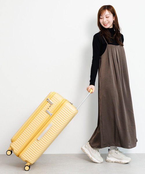 HaNT スーツケース ココント 2WAYフロントオープン キャスター