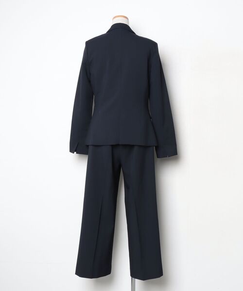 「GeeRA」 「sucre」セットアップ 11号 ネイビー レディース_画像2