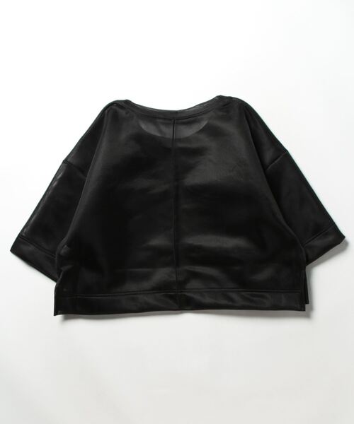 「LANVIN en Bleu」 半袖Tシャツ 38 オフホワイト レディース_画像2