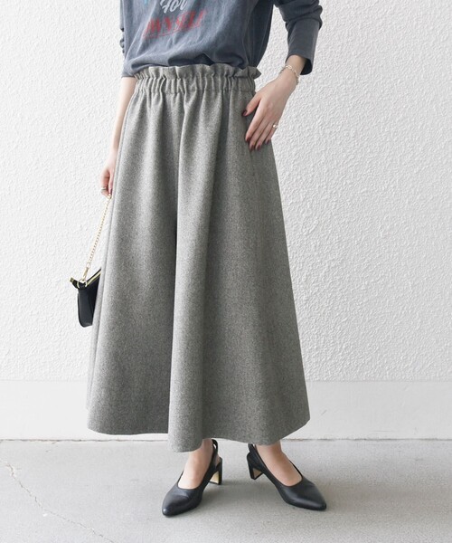 「SHIPS any」 クロップドパンツ ONE SIZE ブラウン レディースの画像