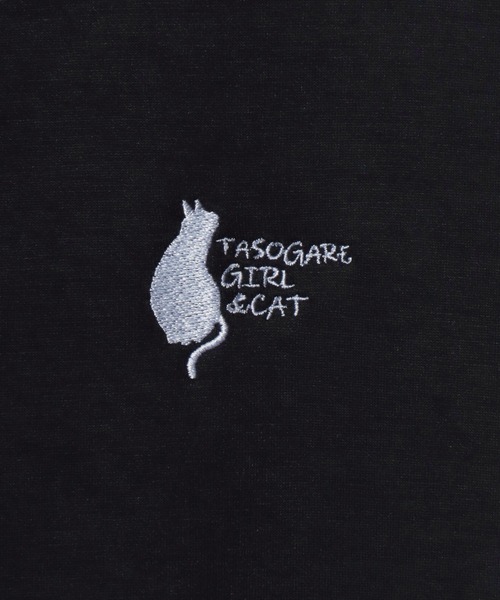ANPAS（アンパス） パーカー 冷感 “TASOGARE GIRL＆CAT” Cool-Touch