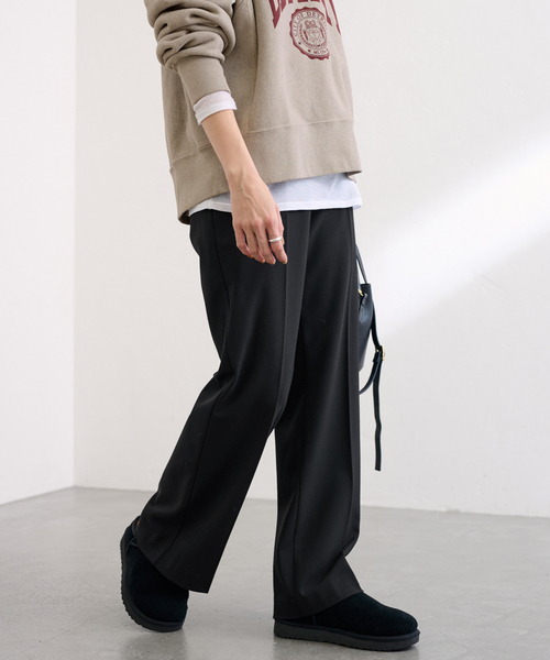 「FRAMeWORK」 パンツ 38 ブラック レディースの画像