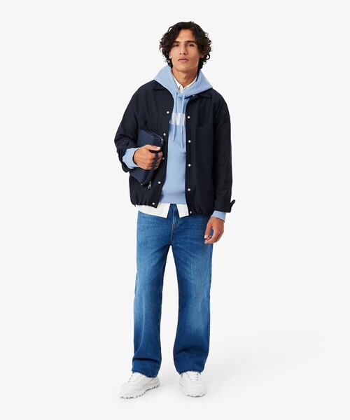 LACOSTE（ラコステ） パーカー テニスプリント裏パイルスウェット