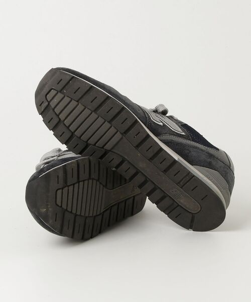 「New Balance」 ローカットスニーカー 27.0cm ネイビー レディース_画像3