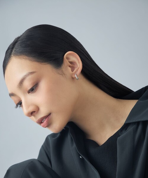 ピアス 「スナップピアス」 ミニマル レディースの画像