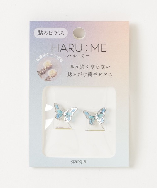 蝶のイヤリング gargle（ガーグル） イヤリング ガーグル：HARU:ME シリーズ ハルミー