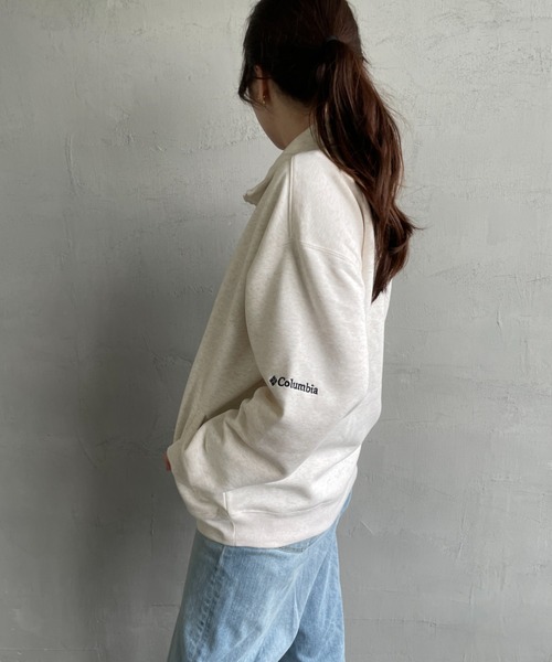 「Columbia」 スウェットカットソー M ブラック レディース_画像4