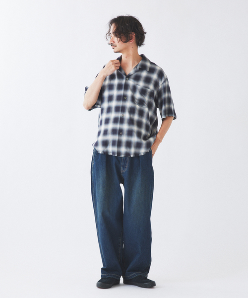 JOURNAL STANDARD relume レーヨン オンブレチェック JOURNAL STANDARD relume（ジャーナルスタンダード レリューム