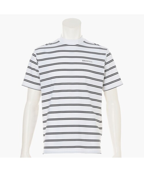 tシャツ 「BRIEFING GOLF／ブリーフィングゴルフ」MEN’S  DOUBLE STRIPE HIGHNECK RF メンズの画像