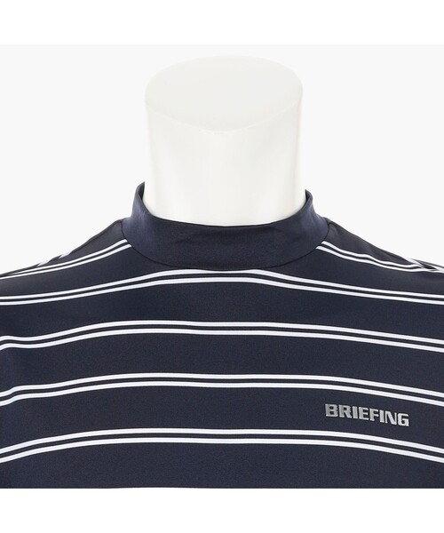 tシャツ 「BRIEFING GOLF／ブリーフィングゴルフ」MEN’S  DOUBLE STRIPE HIGHNECK RF メンズの画像