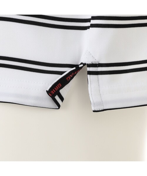 tシャツ 「BRIEFING GOLF／ブリーフィングゴルフ」MEN’S  DOUBLE STRIPE HIGHNECK RF メンズの画像