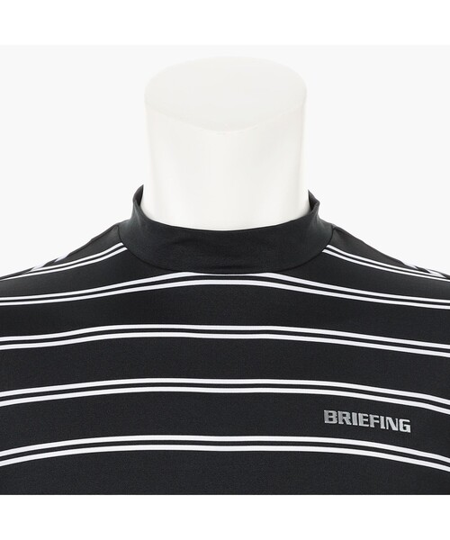 tシャツ 「BRIEFING GOLF／ブリーフィングゴルフ」MEN’S  DOUBLE STRIPE HIGHNECK RF メンズの画像