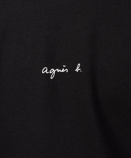 「agnes b.」 スウェットカットソー 2 ブラック メンズ_画像6