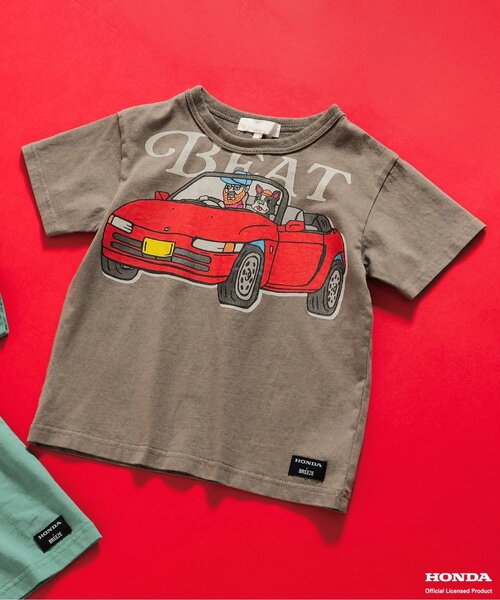 BREEZE（ブリーズ） tシャツ Hondaコラボ 3柄Tシャツ キッズ 子供服